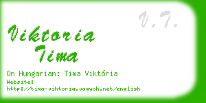 viktoria tima business card