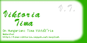 viktoria tima business card